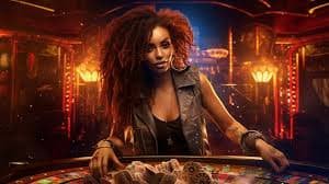 Papan taruhan Live Baccarat di ceri slot dengan opsi Pemain, Bankir, dan Seri